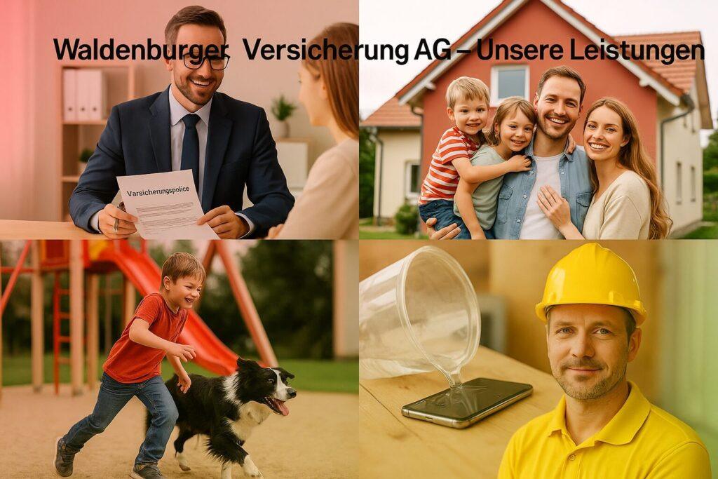 Professionelles uebersichtsfoto verschiedene – Waldenburger Versicherung AG