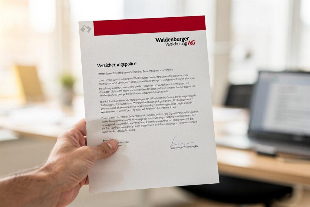 Services der Waldenburger Versicherung AG – Waldenburger Versicherung AG